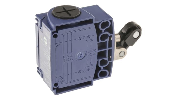 Interruttore di fine corsa Telemecanique Sensors XCKT2121P16, Stantuffo, NO/NC, 240V, 10A, IP66/IP67. Ideale per scale mobili, assemblaggio e movimentazione materiali.