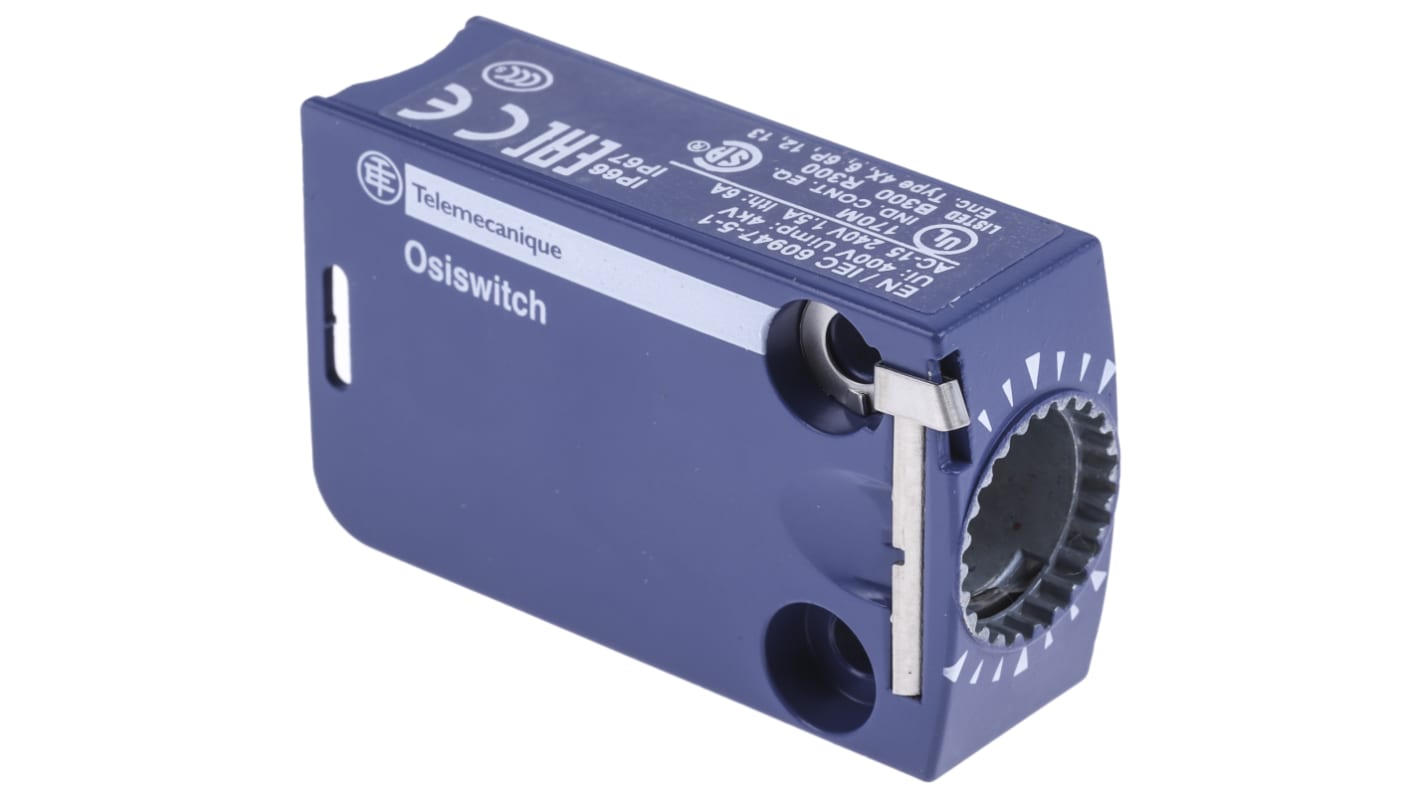 Interruttore di finecorsa Telemecanique Sensors ZCMD21, NA/NC, 240V, 1,5A. Miniaturizzato e robusto per applicazioni industriali.