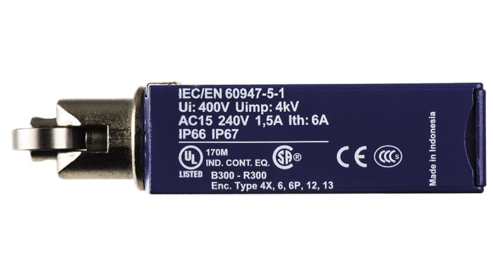 Interruttore di fine corsa Telemecanique Sensors XCMD2102L1, 240V, 1,5A, IP66/IP67/IP68 - Ideale per applicazioni industriali.