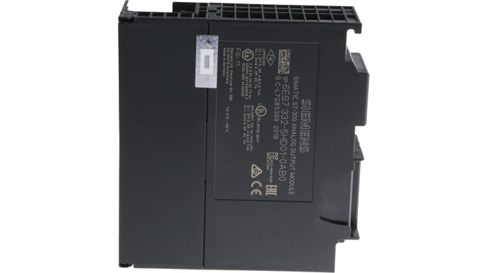 Modulo di espansione analogico/digitale Siemens 6ES7332-5HD01-0AB0 per S7-300. Uscite e ingressi flessibili per applicazioni industriali.