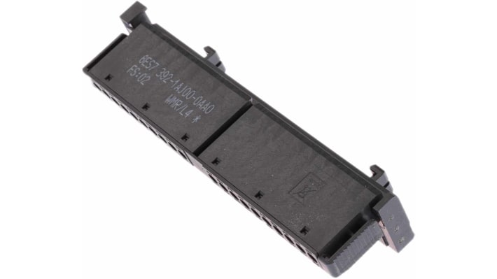 Connettore Siemens 6ES7392-1AJ00-0AA0 per S7-300 - 40 pin, temperatura -40°C/+70°C - Accessorio per PLC/PC e ambienti industriali