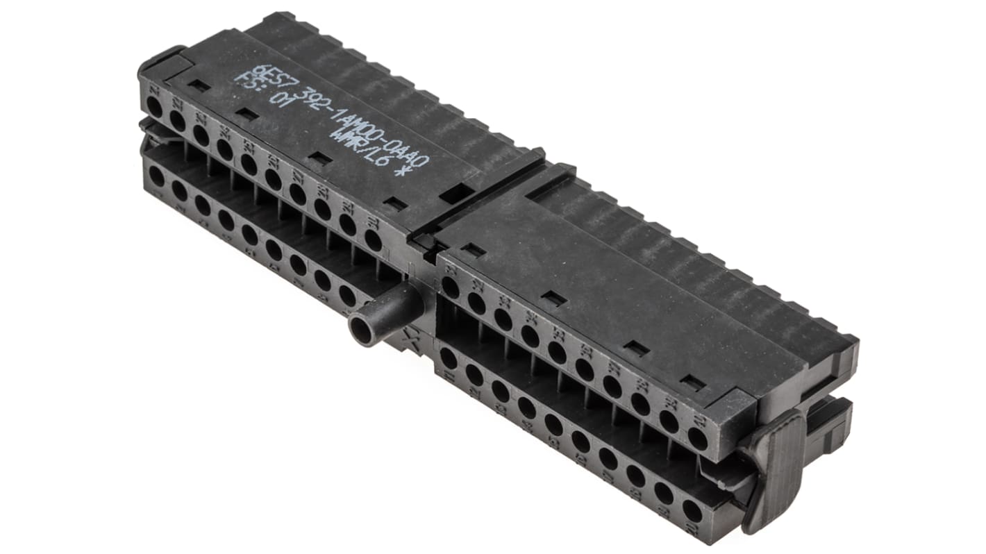 Connettore Siemens 6ES7392-1AM00-0AA0 per SIMATIC S7-300, 40 pin, resistente e facile da installare. Ideale per collegamenti PLC/PC.
