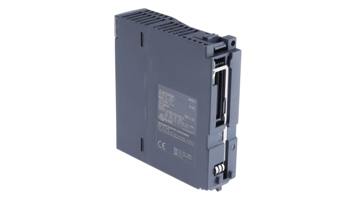 Modulo I/O Mitsubishi Electric QY81P, 32 uscite transistor, 24 V c.c., dimensioni 98 x 27,4 x 90 mm, compatibile MELSEC Q.