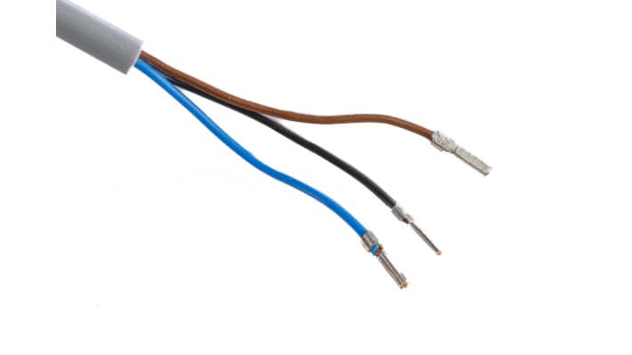 Schmersal IFL-2-8M-10P, sensore di prossimità induttivo PNP cilindrico M8, rilevamento 2 mm, IP67, alimentazione 10-30 V c.c.