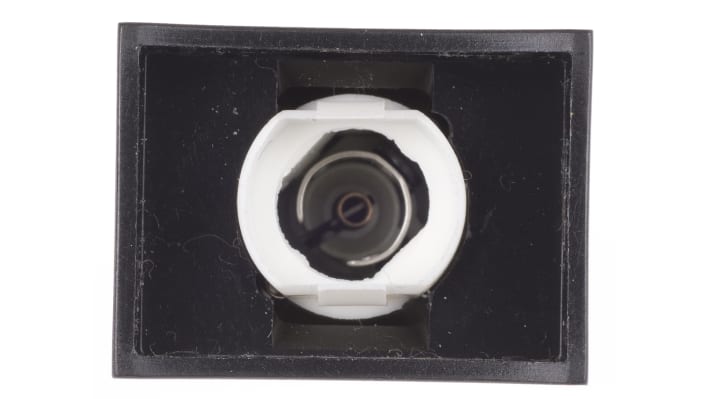 Blocco contatti pulsante Saia-Burgess TH510108000, 1CO, montaggio in pannelli fino a 6 mm, connettore femmina per lampada T1 3/4.