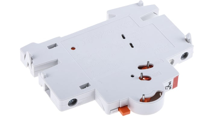 Contatto ausiliario ABB 2CDS200922R0001 S2C-S/H6R, 2 contatti (1 N/C + 1 N/A), montaggio laterale, dimensioni 8,8 mm. Potenza 0,5 W, corrente 1,5 A c.c. e 6 A c.a.