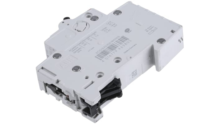 Interruttore magnetotermico ABB S201B10, 1P 10A, Tipo B, montaggio su guida DIN, dimensioni 88mm x 17.5mm x 69mm, grado di protezione IP20.