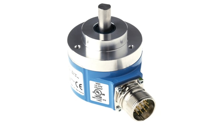 Encoder assoluto Sick ARS60-A4A08192, 8192 impulsi, uscita Gray SSI, IP65, 10-32 V c.c., diametro albero 10 mm.