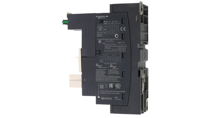 Schneider Electric - LUB120: Starter motore avanzato 7,5 hp 690 V c.a. IP20. Protezione cortocircuiti, 50kA @400Vac, correnti 12A e 32A. Ideale per energia, trasportatori, settore sanitario.