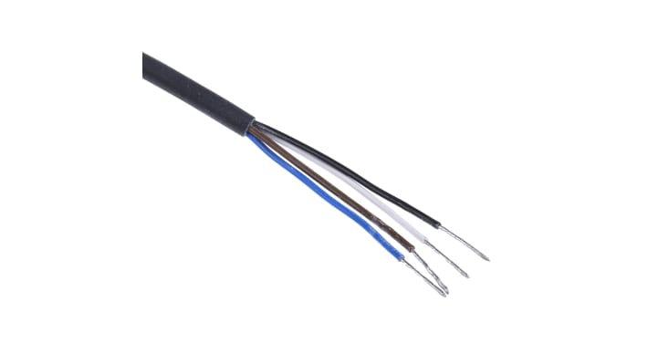 Sensore fotoelettrico rettangolare Baumer FHDK 10P5101, rilevamento 20-120 mm, uscita PNP, grado di protezione IP65.