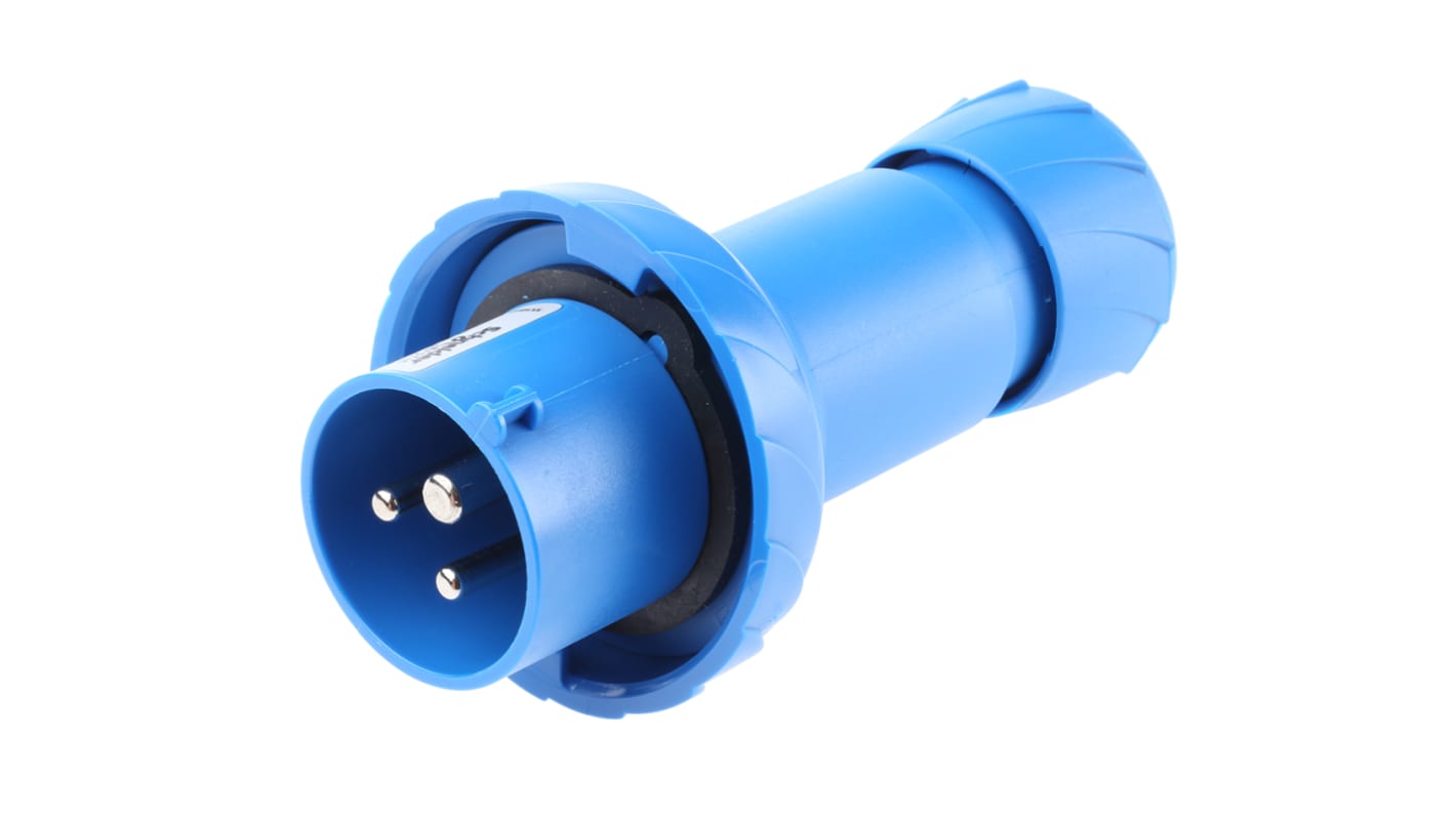 Connettore di Alimentazione Industriale Schneider Electric PKX16M723, 16A, Spina diritta per cavi, sistema ad innesto rapido.