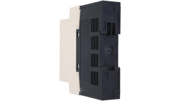 Avviatore soft-start Schneider Electric ATS01N103FT per motori asincroni, 3 fasi, 1,1 kW, 480 V, IP20, dimensioni 100,4x22,5x100 mm.
