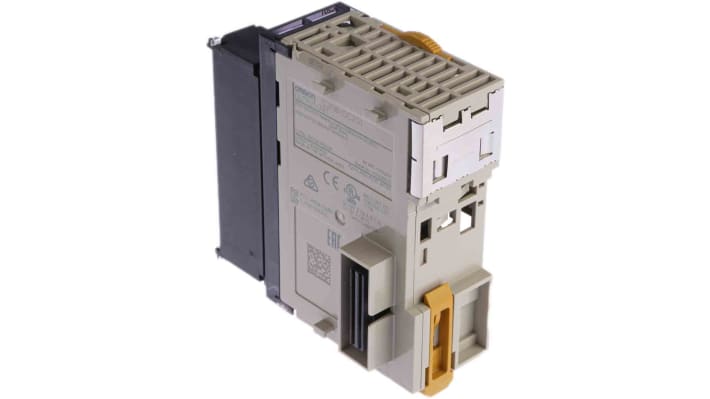 Modulo I/O Omron CJ1W-OC201, unità di uscita digitale PNP, 16 uscite, dimensioni 90x31x89 mm, compatibile con moduli CJ1M.