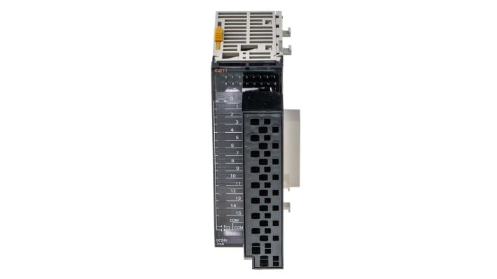Modulo di espansione Omron CJ1W-ID211-SL per PLC Serie SYSMAC CJ, 16 ingressi digitali, dimensioni 90 x 31 x 89 mm.