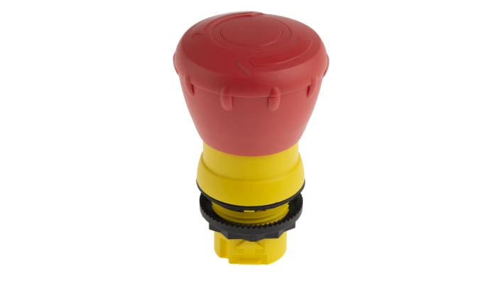 Pulsante di arresto di emergenza Allen Bradley 800FP-MT44, diametro 22mm, attuazione a pulsante, grado di protezione IP65.