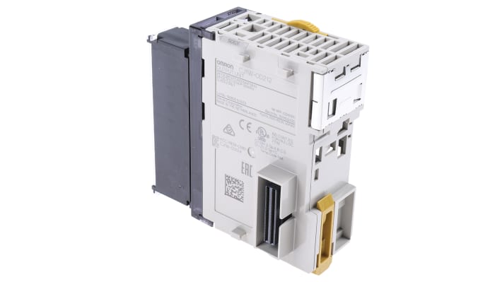 Modulo I/O PLC Omron CJ1W-OD212, Serie SYSMAC CJ, 16 punti, uscita transistor, 500mA, dimensioni 89x31x95,4mm. Ideale per automazione industriale e robotica.