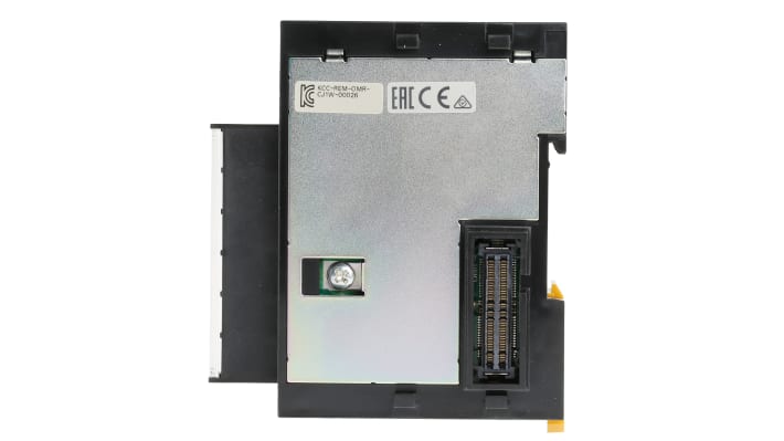 Alimentatore PLC Omron CJ1W-PA202, dimensioni 81,6 x 90 x 45 mm, corrente di uscita 400 mA, per serie CJ1M.