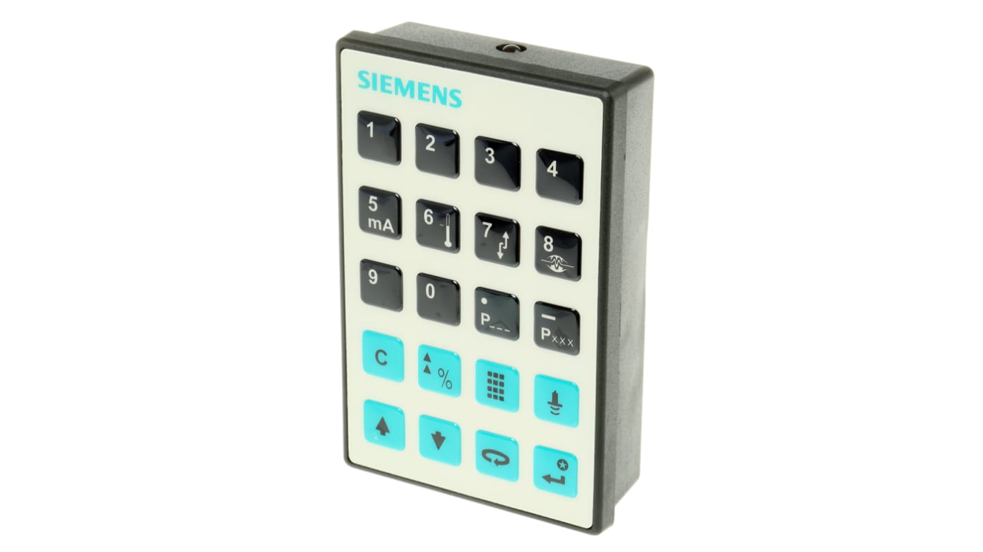 Programmatore infrarosso Siemens 7ML5830-2AH per sensori Milltronics, portatile, IP65, operante da -20 a +40 °C.