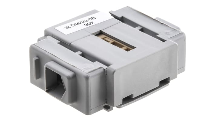 Siemens 3LD9220-0B, modulo contatti ausiliario SIRIUS con 1 N/O e 1 N/C, montaggio frontale o a parete.