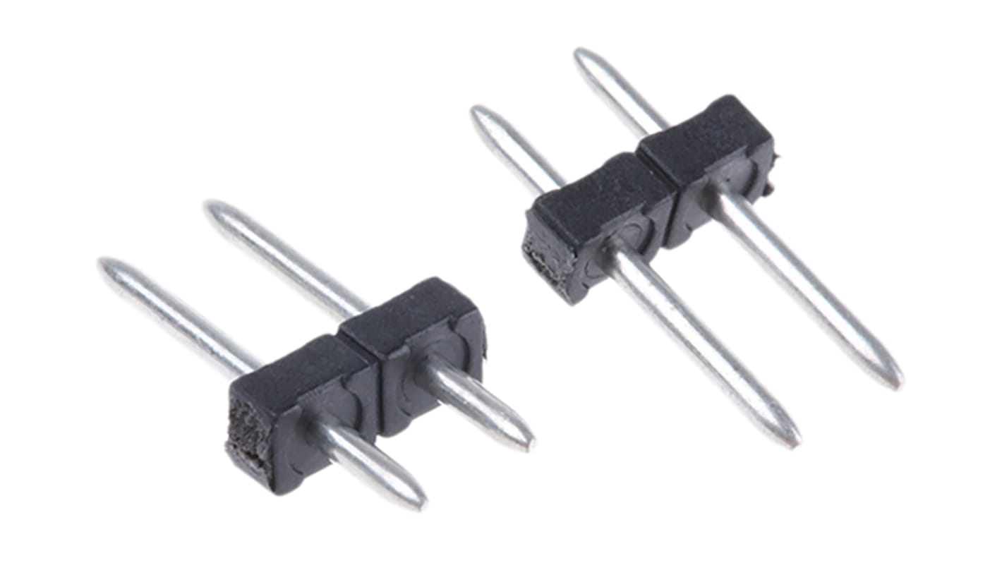 Connettore maschio 2 vie 3,5mm Phoenix Contact 1945096 per morsettiere COMBICON. Capacità 6A/160V, montaggio su PCB, fili da 0,2 a 1,5mm².