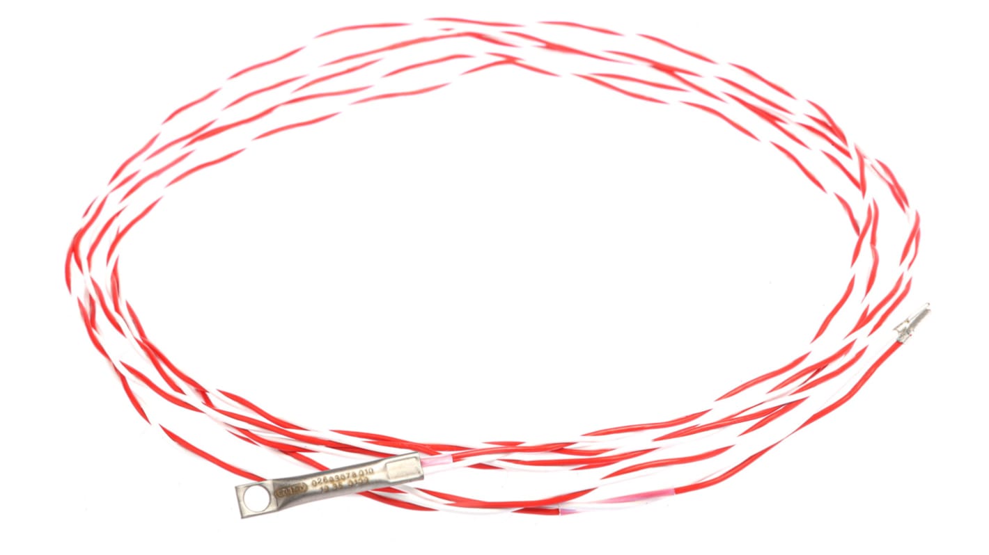 Sensore di temperatura Jumo PT100, codice 902550/11-386-1003-1-11-2500/000, lunghezza sonda 30mm, precisione classe B, montaggio semplice.