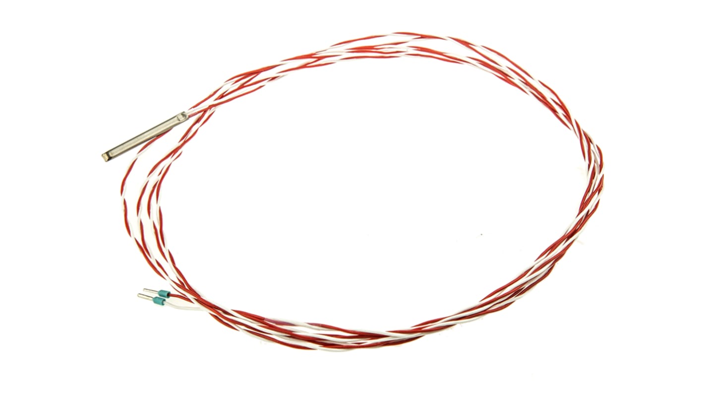 Sensore di temperatura Jumo 902550/20-386-1003-1-11-2500/000 RTD PT100, lunghezza sonda 40mm, range -50 a +260°C, montaggio semplice.