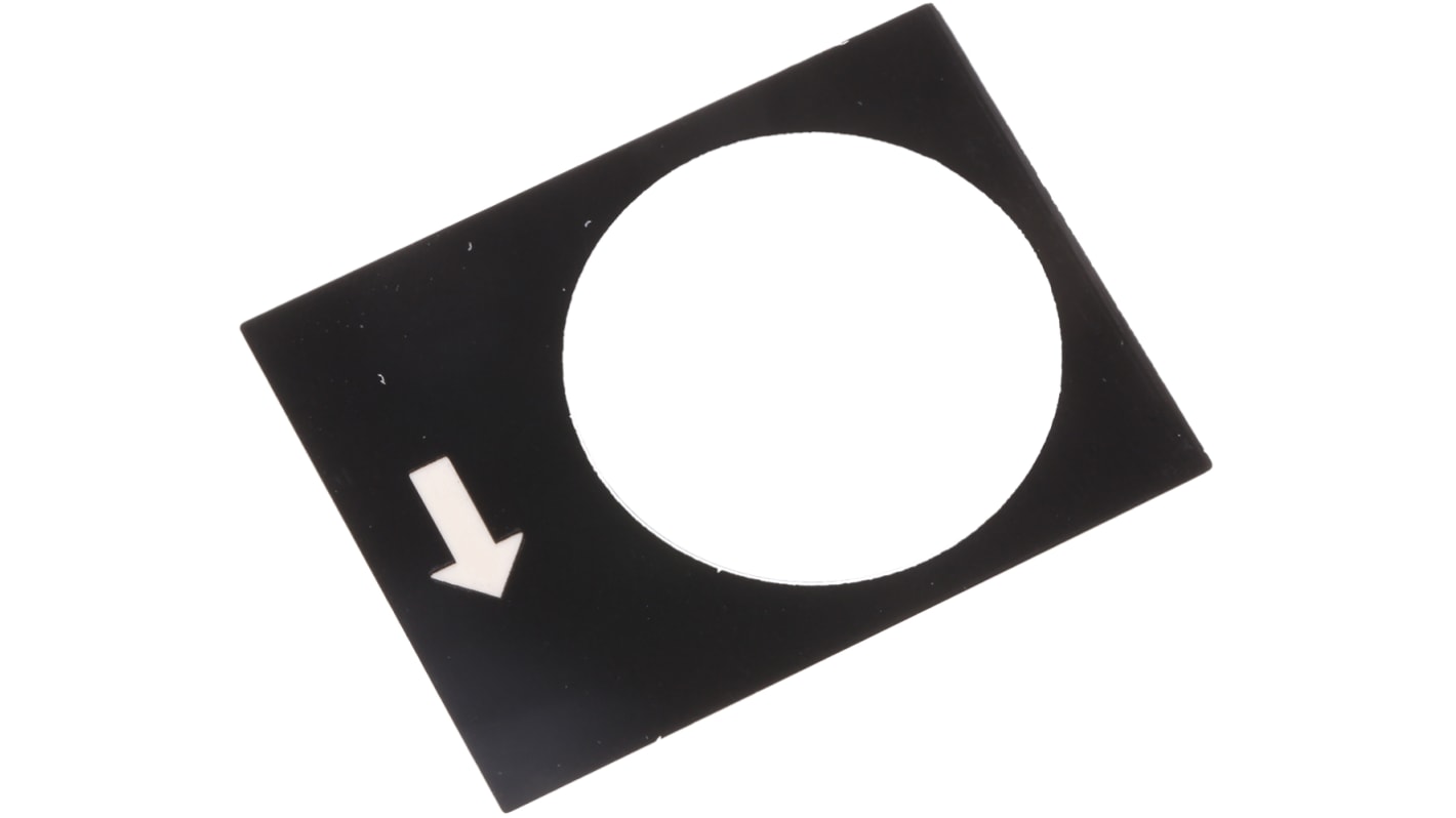 Etichette Schneider Electric ZB2BY2904 per stazioni di controllo XAC A. Simboli standard NF e 52-124. Per Serie XACA.