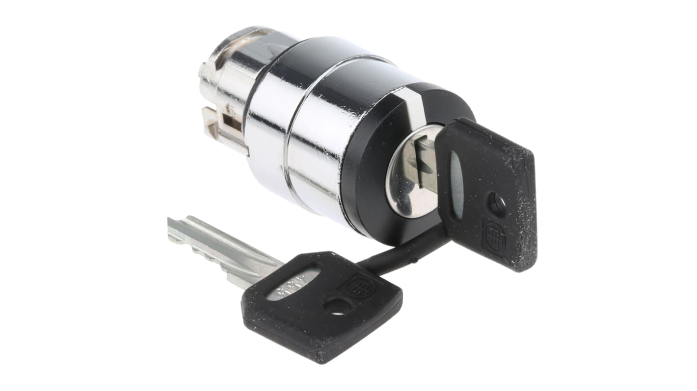 Testa selettore Schneider Electric ZB4BG08, 3 posizioni, resistente agli agenti esterni per ambienti industriali. IP66/IP67, duratura.