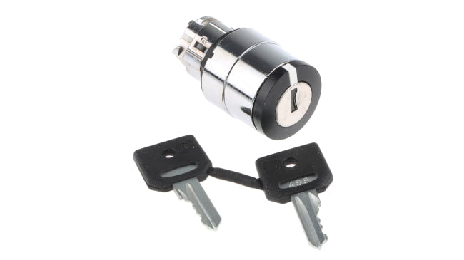 Testa selettore Schneider Electric ZB4BG08, 3 posizioni, resistente agli agenti esterni per ambienti industriali. IP66/IP67, duratura.