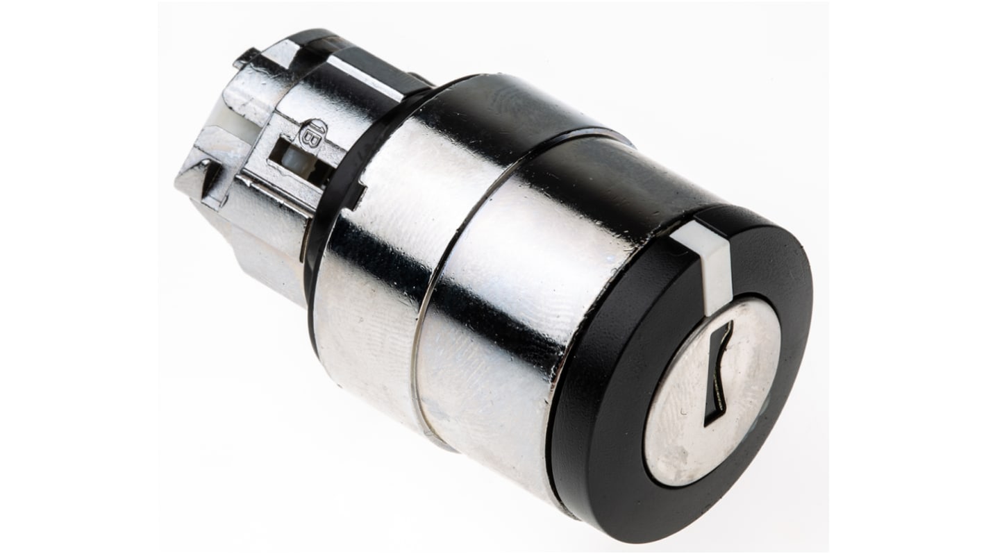 Testa selettore Harmony ZB4 Schneider Electric, 2 posizioni, manici neri, protezione IP67 - Ideale per settore industriale.