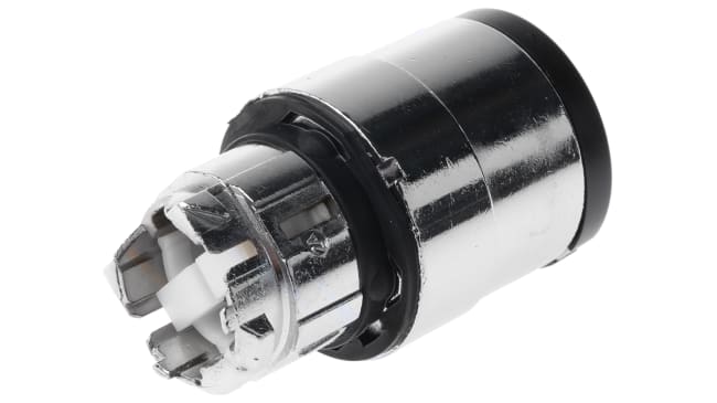 Testa selettore Harmony XB4 Schneider Electric ZB4BG8: 3 posizioni, IP66/IP67/IP69K, ritorno a molla. Ideale per impianti industriali.