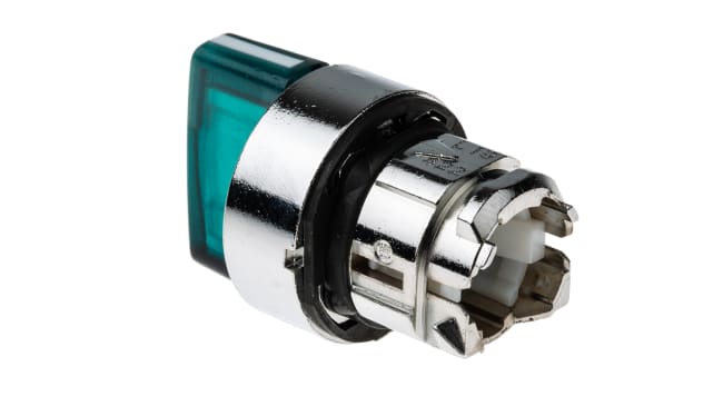 Testa selettori Harmony XB4 Schneider Electric ZB4BK1533, 3 posizioni, Ø 22mm, Impugnatura standard, ideale per applicazioni industriali.