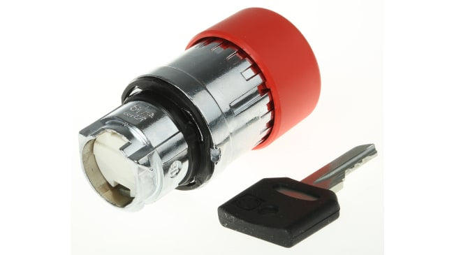 Pulsante di arresto di emergenza Schneider Electric Harmony XB4 ZB4BS934, Ø 22mm, certificato IP66 per applicazioni industriali.