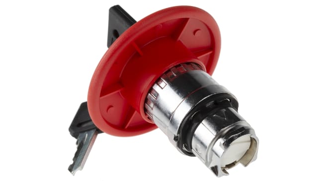 Pulsante di arresto di emergenza Harmony XB4, Ø 22mm, ZB4BS964 - Schneider Electric. Resistente e versatile per applicazioni industriali.