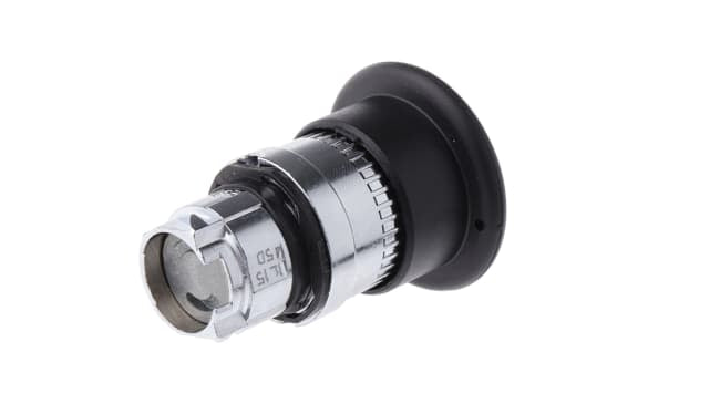 Attuatore pulsante Push Pull ZB4BT2 Harmony XB4, Nero. Serie Schneider Electric. Diametro foro 22mm, IP66/67/69K.