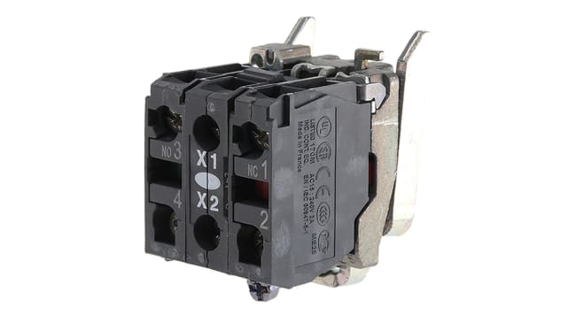 Blocco luci LED universale 24V ca/cc, terminali a vite, Harmony XB4 Series (ZB4-B) - Schneider Electric - ZB4BW0B15. Ideale per segnalazione e indicatori LED.