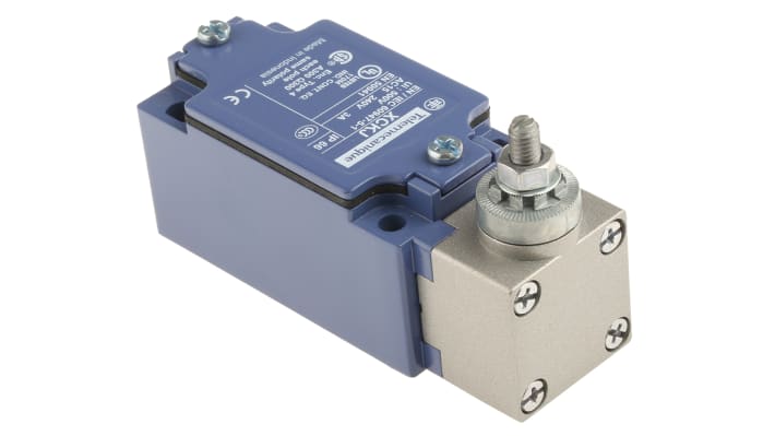 Interruttore di fine corsa Telemecanique Sensors ZCKJ404, metallo, Classic XCK J, 2NA, 2NC, 240V, 10A, IP65. Ideale per applicazioni industriali.