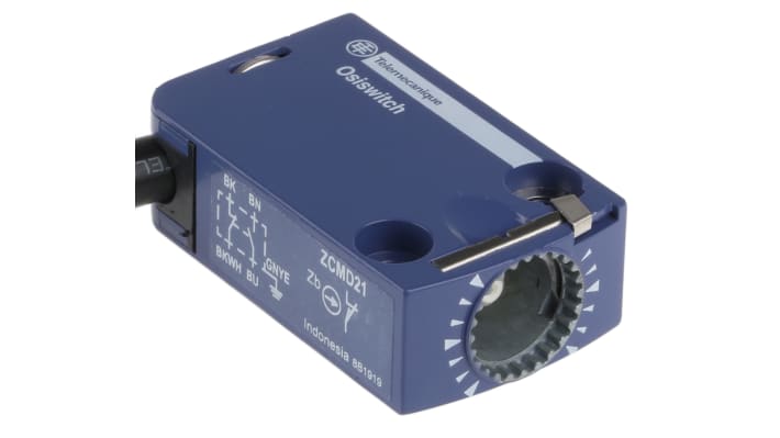 Interruttore di fine corsa Telemecanique Sensors ZCMD21L2 DP NO/NC 240V 1,5A - Corpo robusto, contatti argento, protezione cortocircuiti - Ideale per imballaggio e movimentazione materiali.