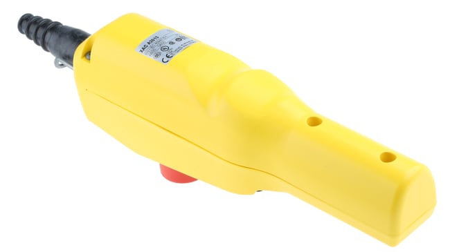 Stazione pensile con pulsante Schneider Electric XACA2013, 1NC + 2NO, IP65 - Ideale per macchinari industriali. Facile da installare e manutenere.