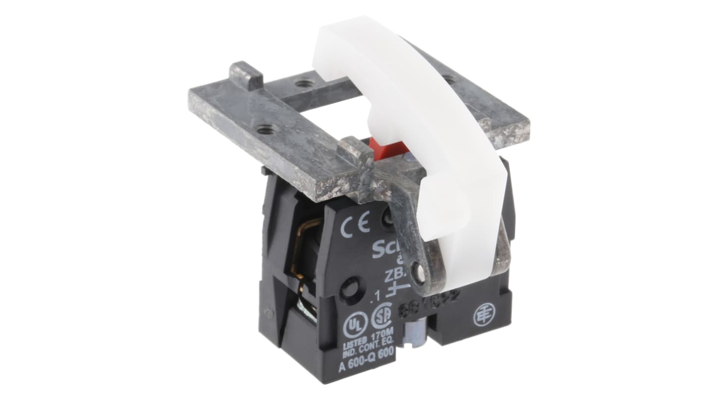 Blocco contatti Schneider Electric Harmony XAC 1NC (XACS102) per stazioni di controllo pensili - Alta qualità e protezione dai cortocircuiti.