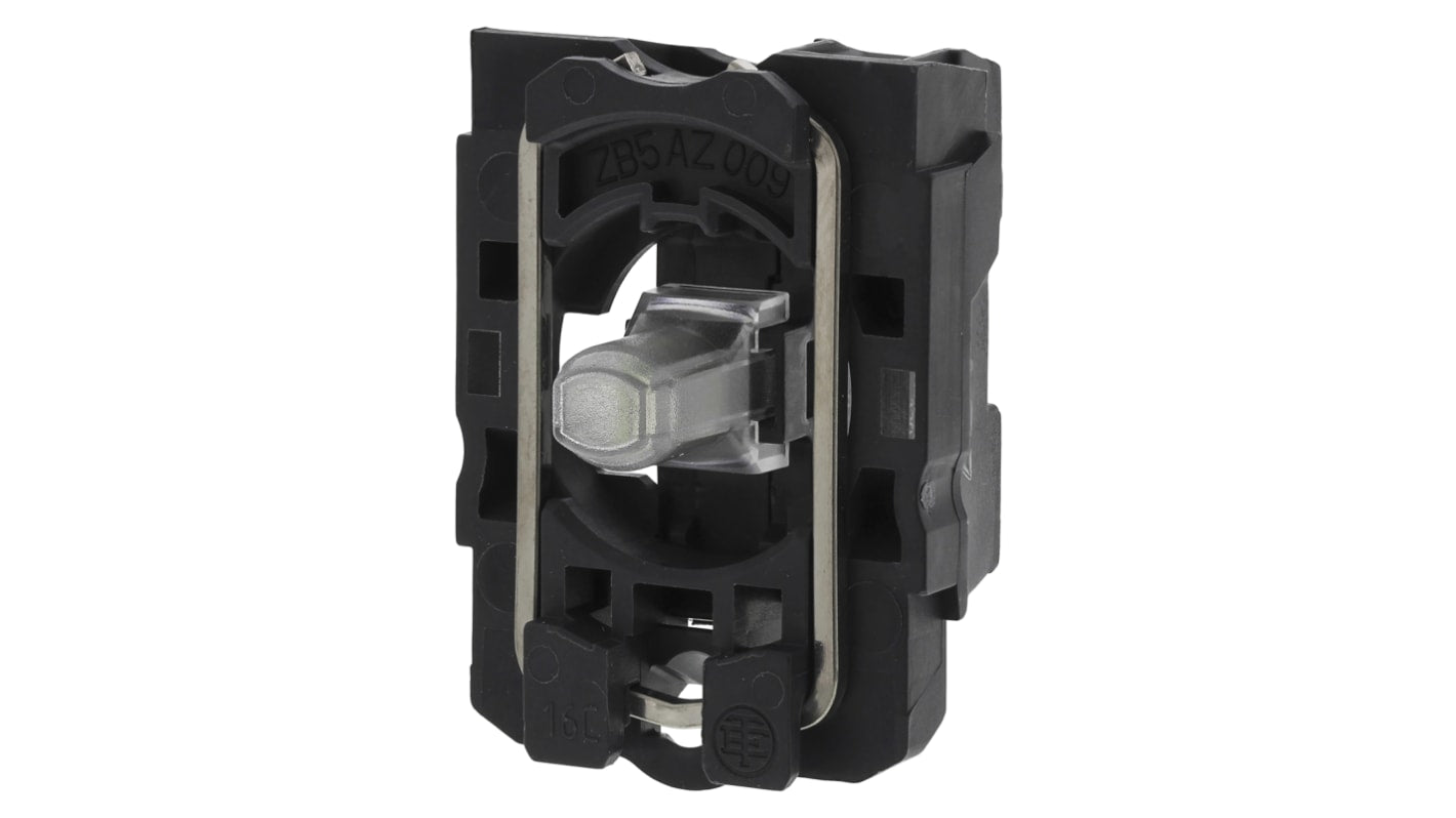 Luce pilota a LED Schneider Electric Harmony XB5, modello XB5AVB4, 22mm, montaggio a pannello, IP66/IP67/IP69K. Ideale per applicazioni industriali.