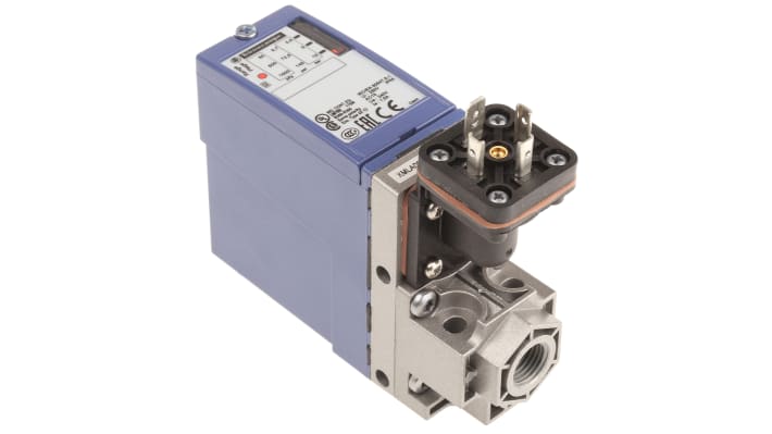 Pressostato Differenziale Telemecanique Sensors XMLA010A2C11 - Controllo pressione oli, acqua e aria 10bar, uscita relè.