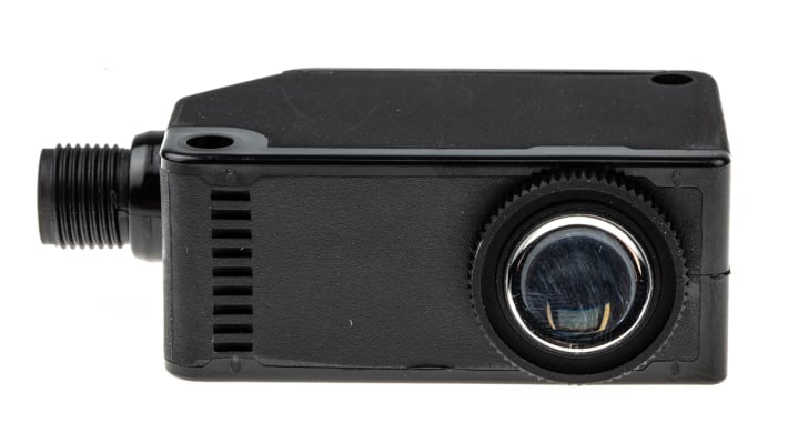 Sensore colore/contrasto Panasonic LX-101-P-Z, alimentazione 12-24 V, corrente 750 mA, display LCD, teach-in, cablato.