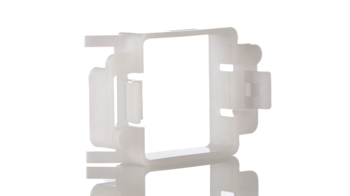 Staffa di montaggio Panasonic MSDP12 per manometro digitale DP100, progettata per installazione sicura a pannello.