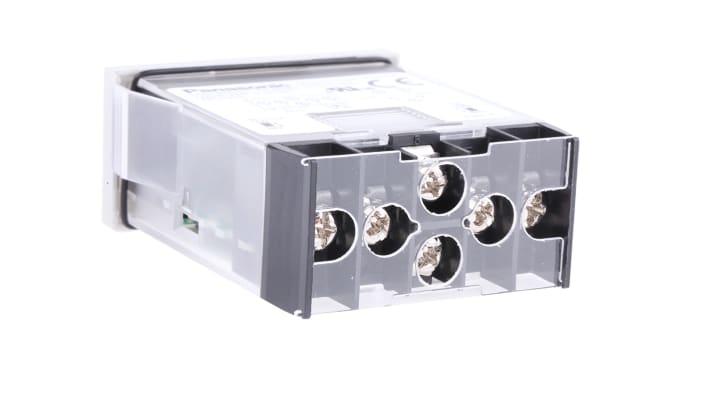 Contatore LCD Panasonic LC2HPFEWB24VJ, 8 cifre, 24 V c.c., montaggio a pannello, intervallo 0-99999999, temperatura -10/+55 °C.