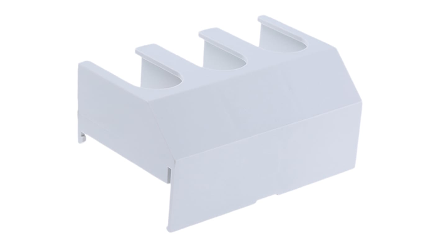 Protezioni terminali Schneider Electric VZ10 per sezionatori TeSys VZ, 3 poli. Compatibili con accessori aperti e chiusi della serie "Vario".