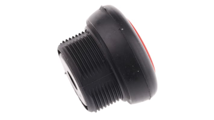 Attuatore pulsante XACA9414, colore rosso, montaggio anteriore per stazioni di controllo pensili Harmony XAC. IP69, diametro foro 22mm. Schneider Electric.