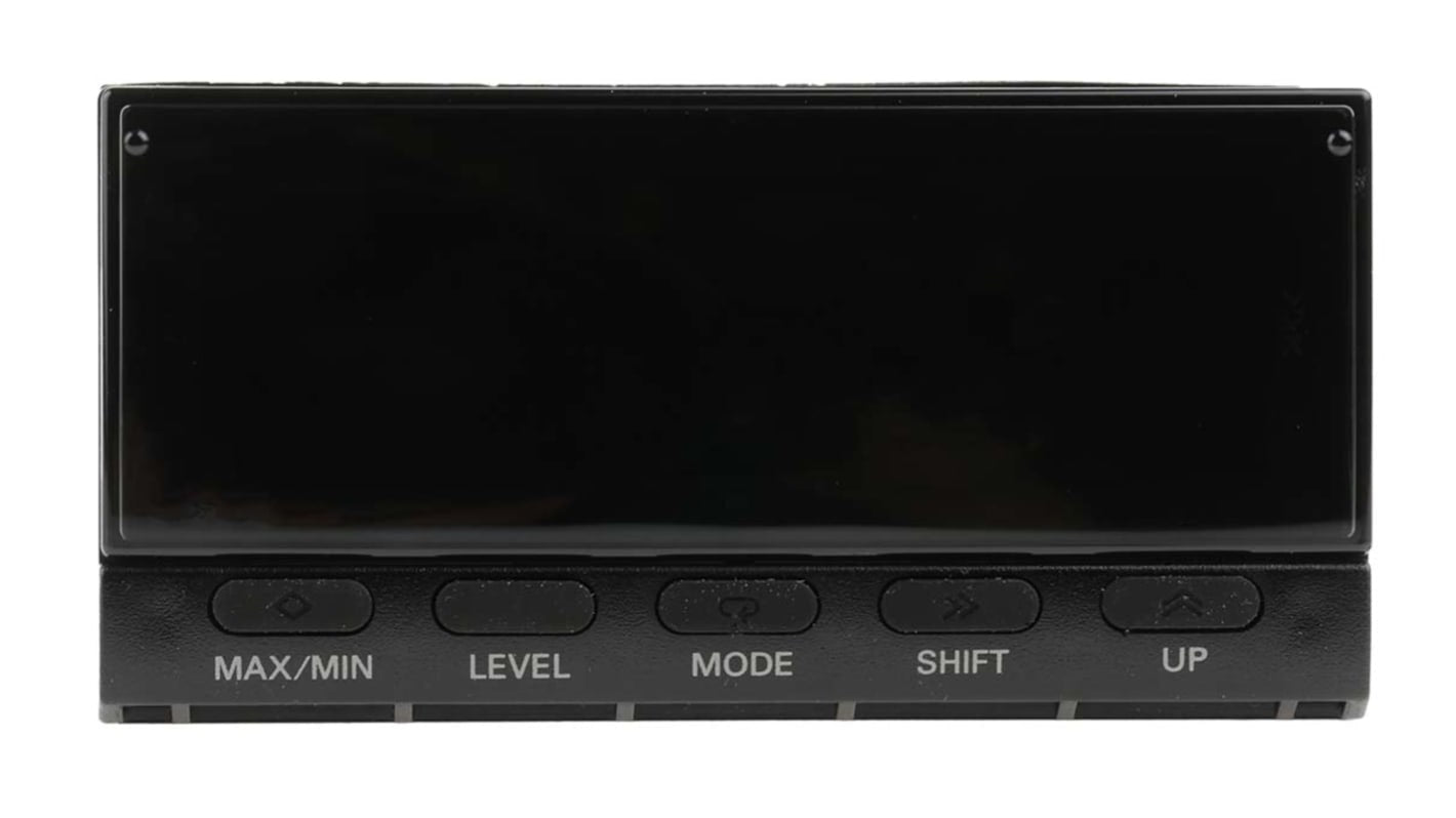 Misuratore digitale multifunzione da pannello Omron K3MA-L-C AC100-240, display LCD, alimentazione 100-240VAC, dimensioni foro 45mm x 92mm.