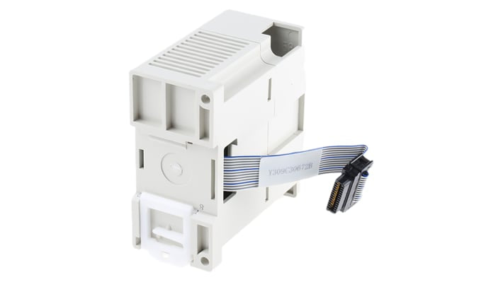 Modulo di espansione PLC Mitsubishi Electric FX2N-8EYT-ESS/UL, 8 a 64 ingressi/uscite, montaggio su guida DIN, dimensioni 90 x 350 x 87 mm.