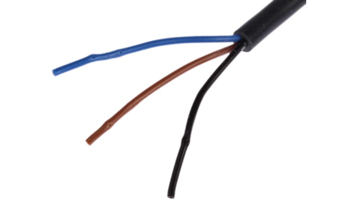 Omron E3ZM-T81 2M, sensore fotoelettrico rettangolare con rilevamento fino a 15 m, corpo in acciaio inox, IP67/IP69K.